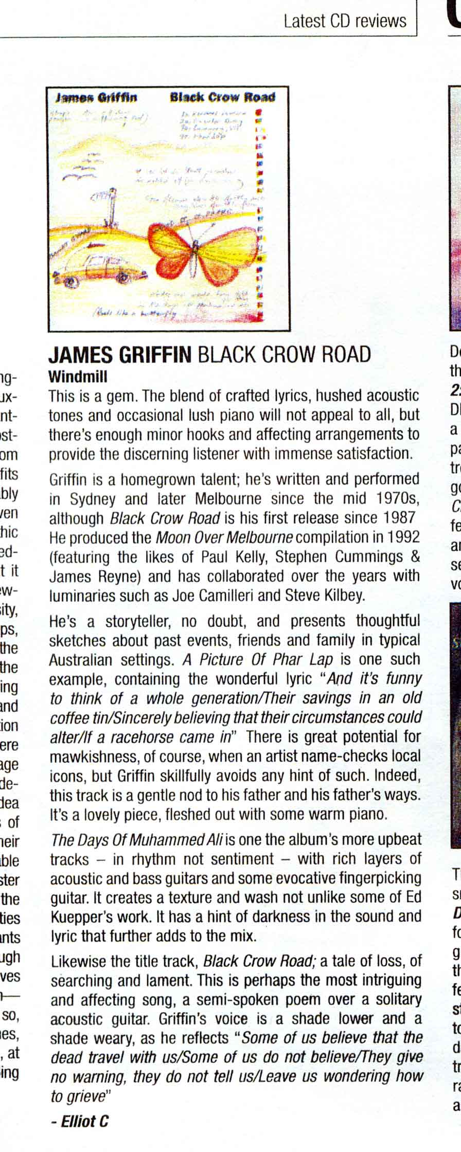 Review of Black Crow Road